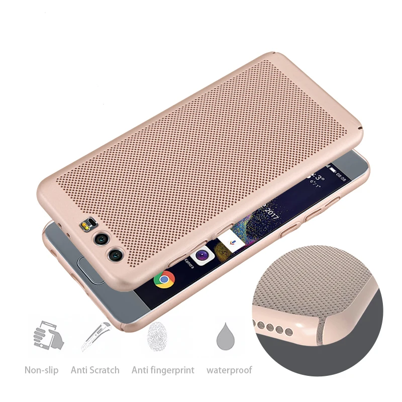 SemgCeKen чехол для huawei honor 8 9 10 lite honor9 honor10 huawey p8 p9 mini gr3 2017 дышащая сетка излучающая