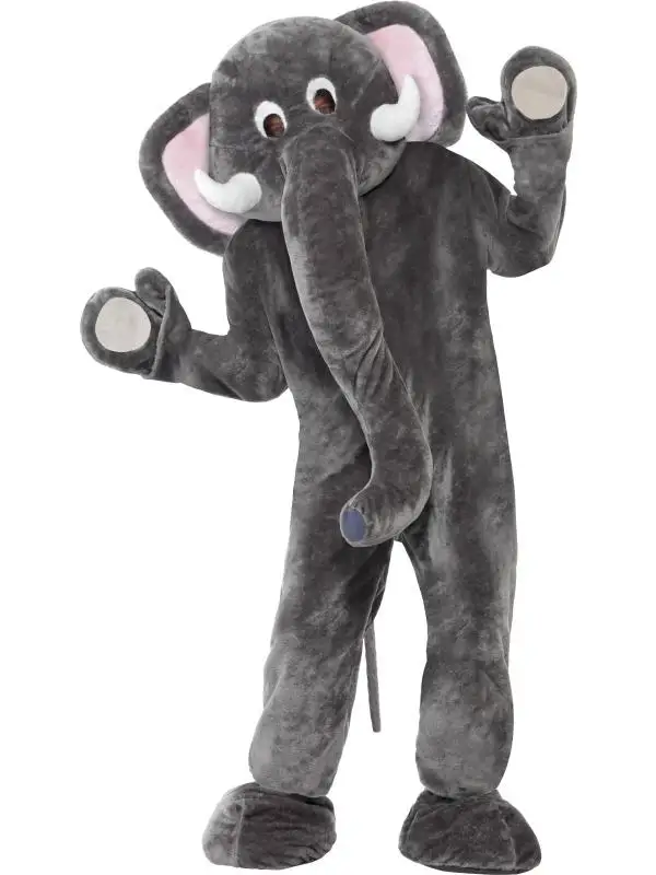 Фактические фото EVA материал шлем Серый слон талисман костюмы реквизит вечерние