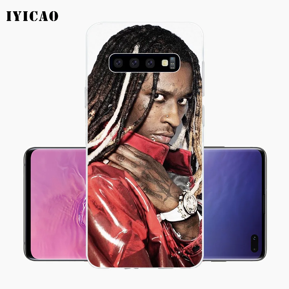 IYICAO Young Thug Rapper Мягкий силиконовый чехол для телефона samsung Galaxy S10e S10 S9 S8 Plus S7 Edge TPU