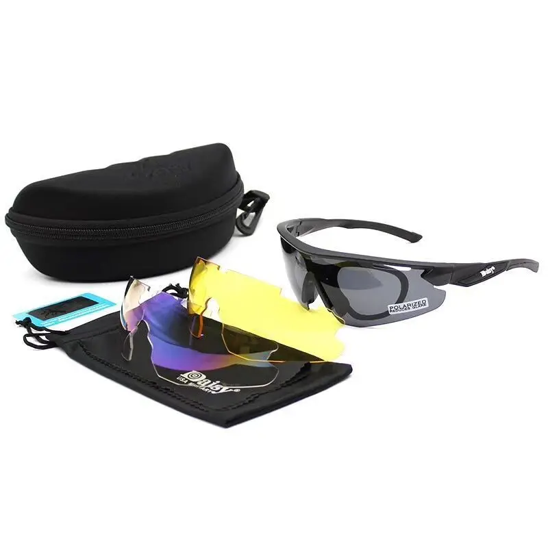 Тактические очки с маргаритками военные армейские солнцезащитные