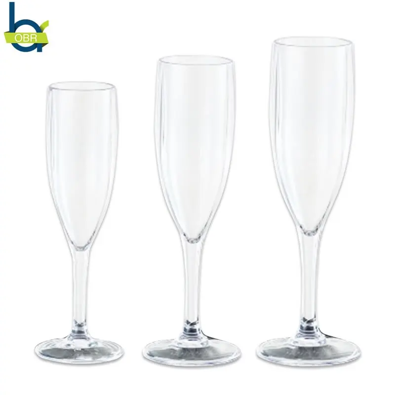 OBR акриловые бокалы для шампанского небьющиеся коктейлей пива вина