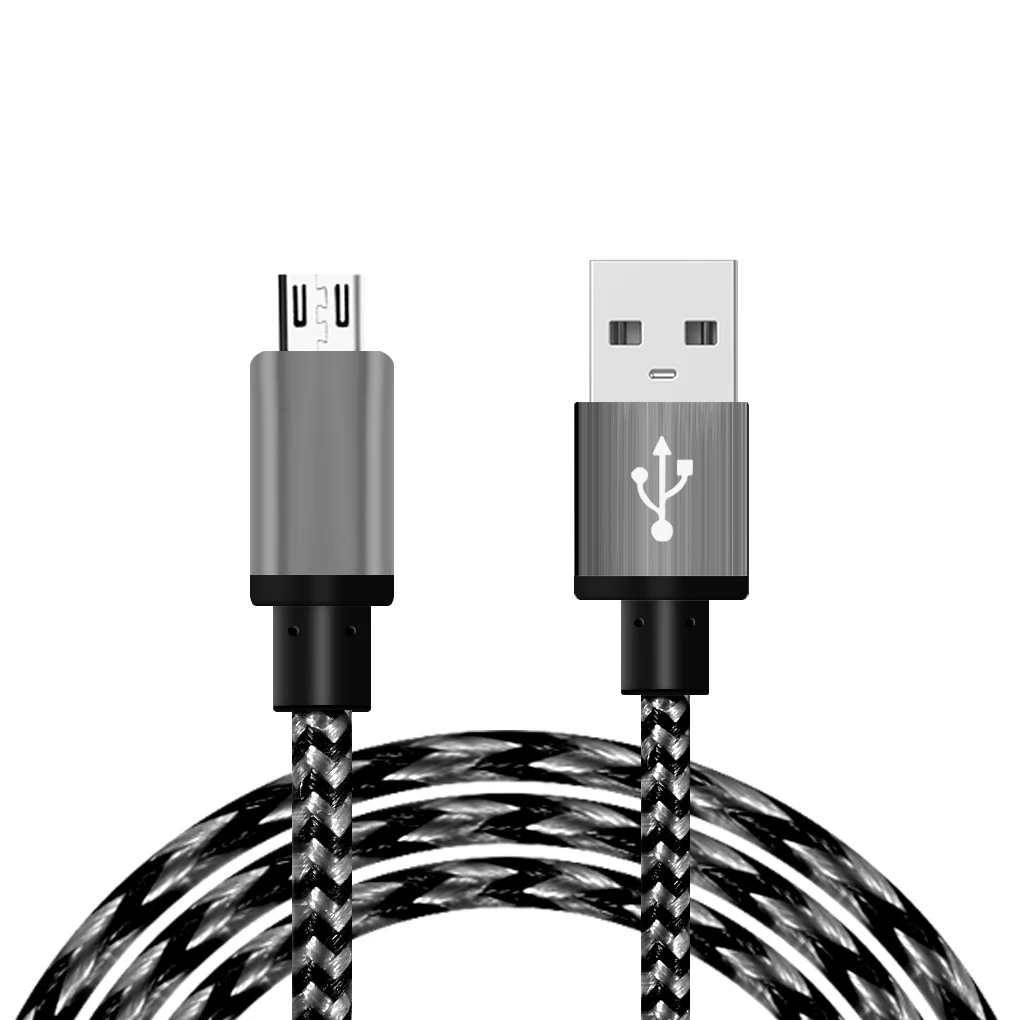 Micro usb кабель для передачи данных из Зарядное устройство Usb с нейлоновой оплеткой