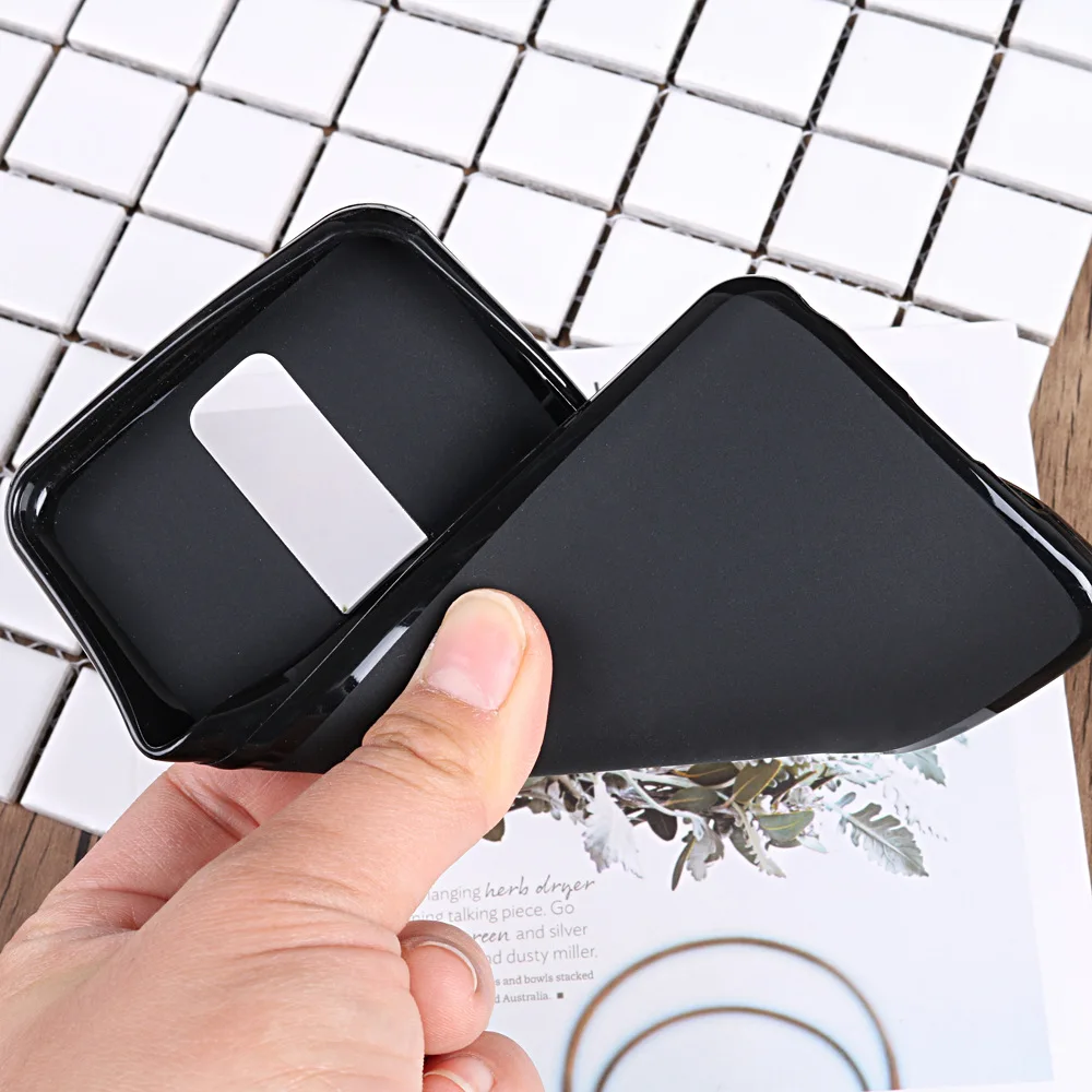 Для Leagoo S8 чехол черный мягкий Уретановый Термопластик (tpu) силиконовый для