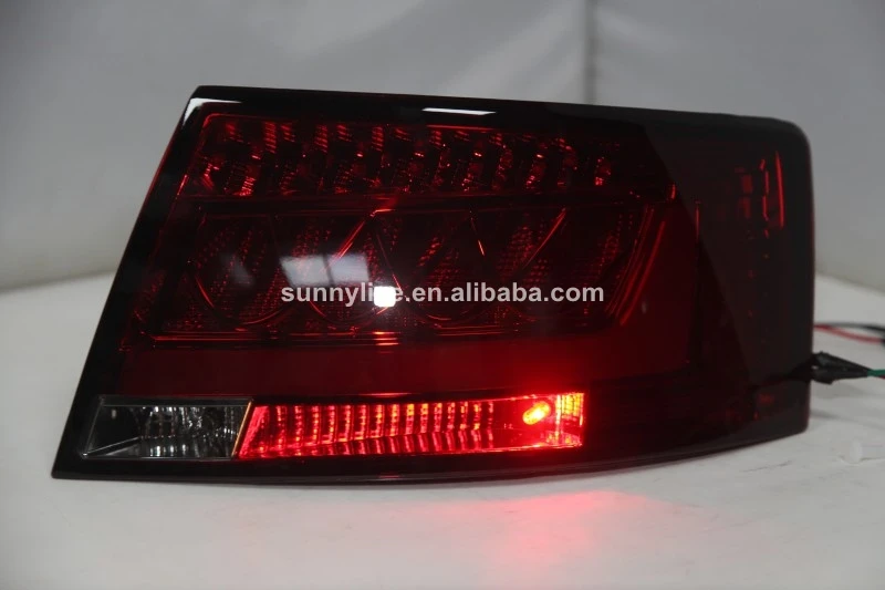 Светодиодный задний фонарь для AUDI A6L с 2005 по 2008 год темно-красный JY | Автомобили и