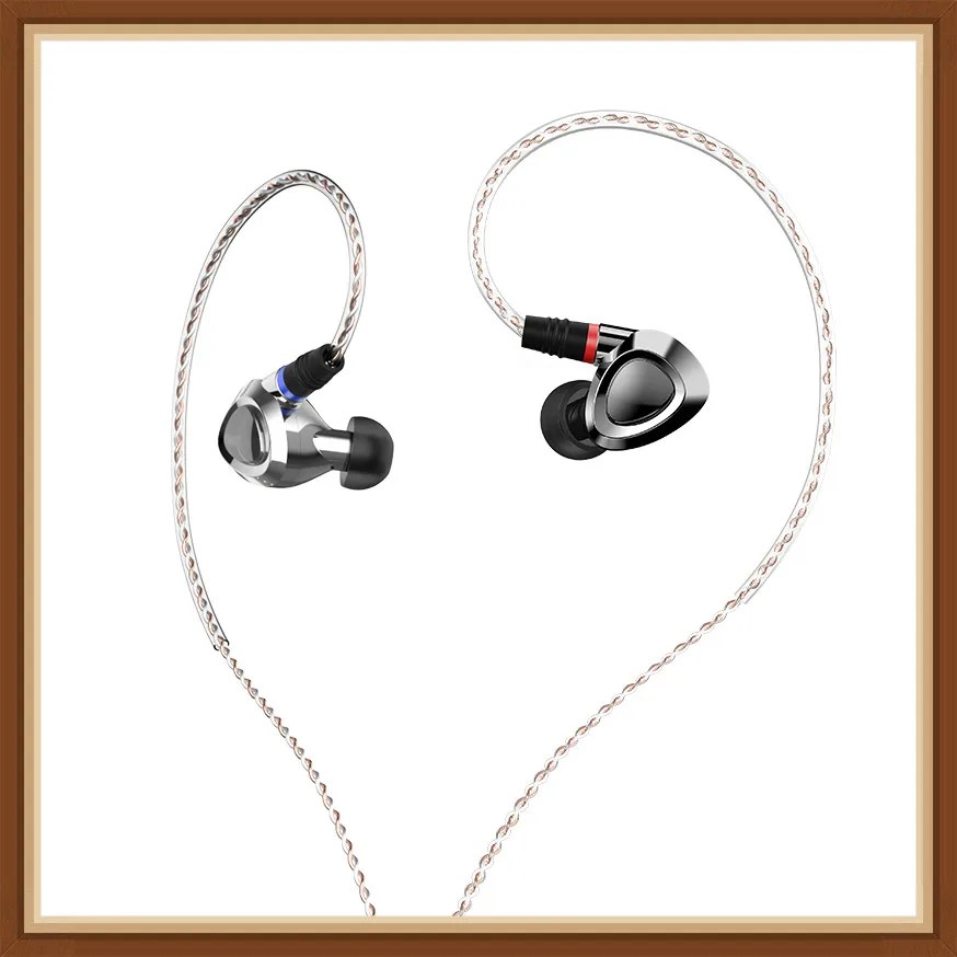 

SHANLING ME500 Triple Driver Hybrid Earphones Knowles Driver 2BA+DD HiFi Music Monitor In-Ear Earphones w/ Detachable MMCX Cable