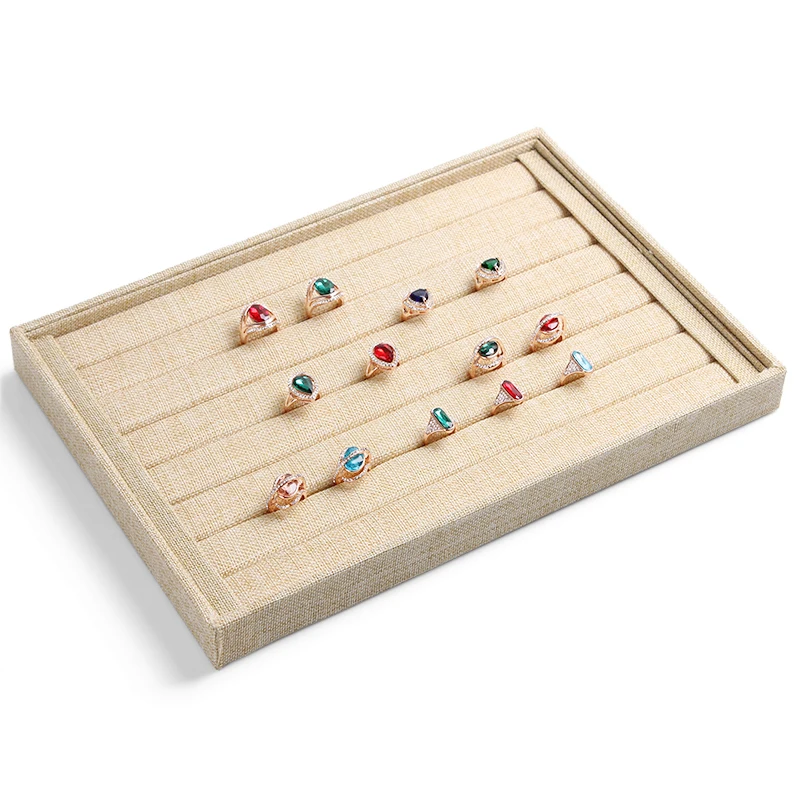 Поддон для показа браслетов часы Дисплей коробка органайзер ювелирных украшений