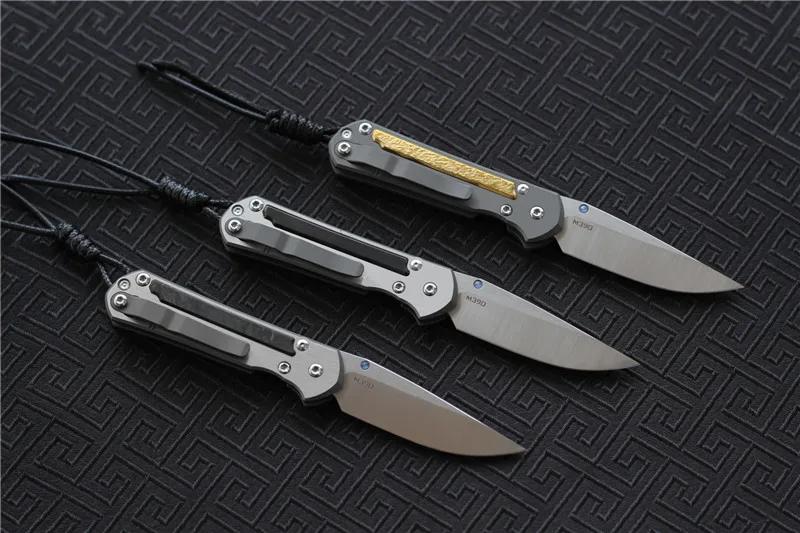Kevin John small sebenza 21 складной нож M390 лезвие TC4 титановая ручка Открытый Кемпинг Охота