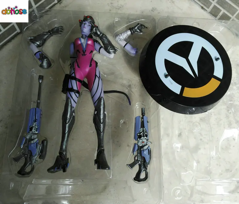 Игра OW Heroes Widowmaker Amelie laroix 1/7 весы ПВХ экшн фигурки коллекция модель детская игрушка