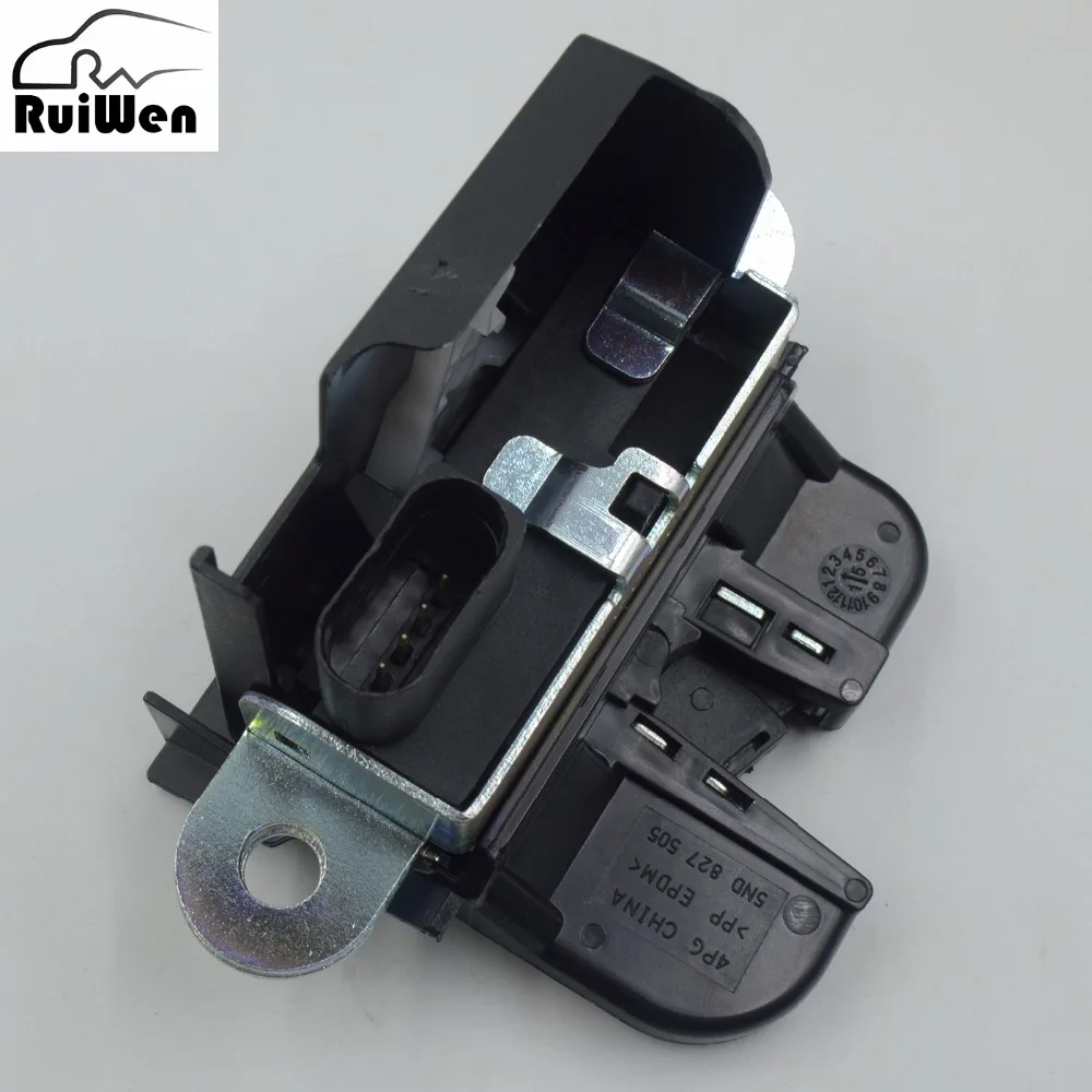 5F4 827 505C 5M0827505 для VW Passat B6 B7 GOLF MK5 6 GTI PASSAT POLO TIGUAN Ibiza Leon Задняя Крышка багажника замок