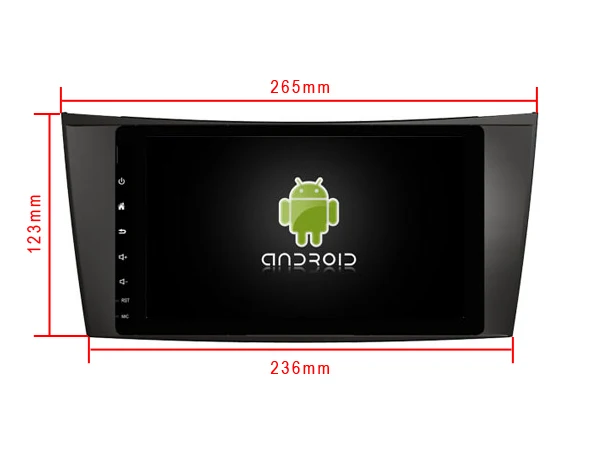 Android 9 0 dvd плеер автомобиля для BENZ E CLASS W211 G Class W463 CLS W219 навигация авто радио NAV 2 GB