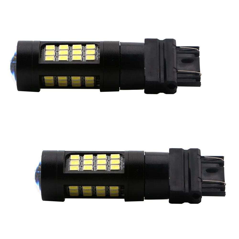 YM E Bright 2 шт. T25 2835 42 SMD 3156 P27W 3157 P27/5 Вт неполярность 12 В 24 Светодиодные Автомобильные