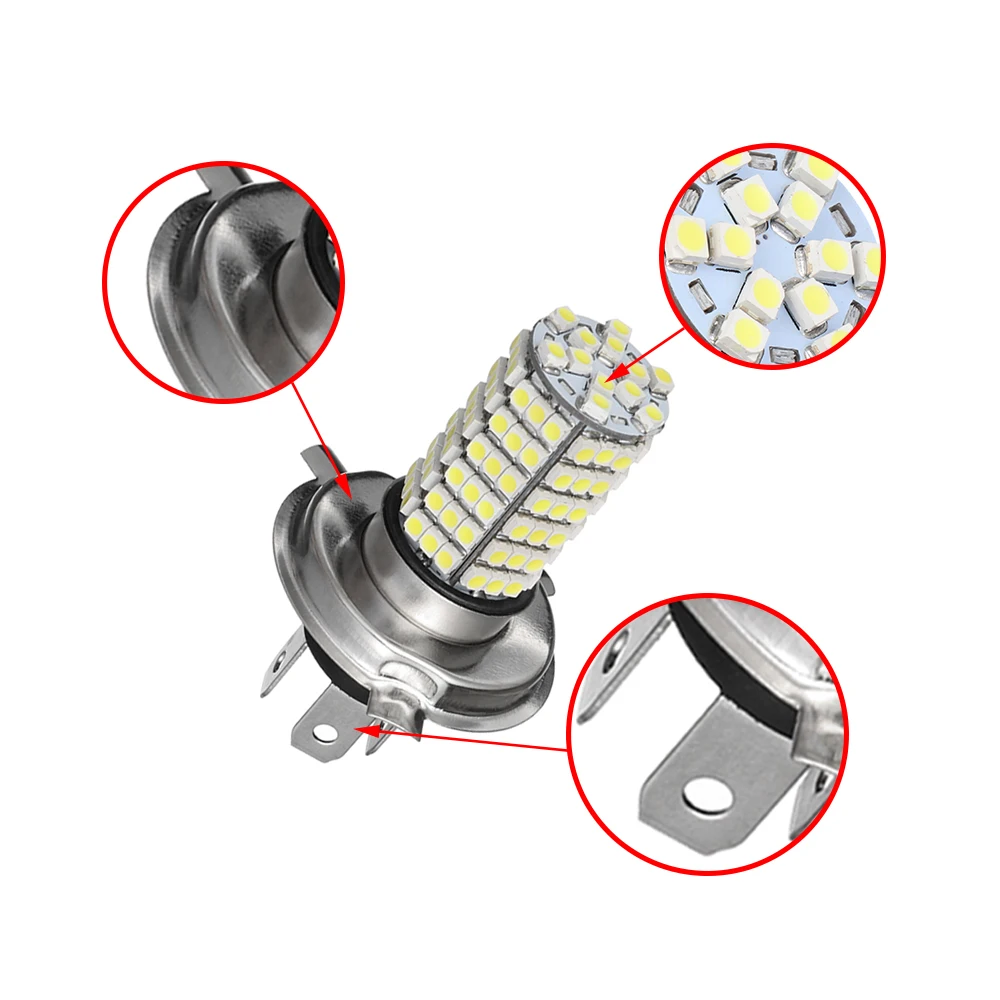 1 PC 3528 1210 120SMD Super Bright LED Fog Light Headlight Bulb H3 H4 H7 H8 H11 9005 9006 | Автомобили и мотоциклы