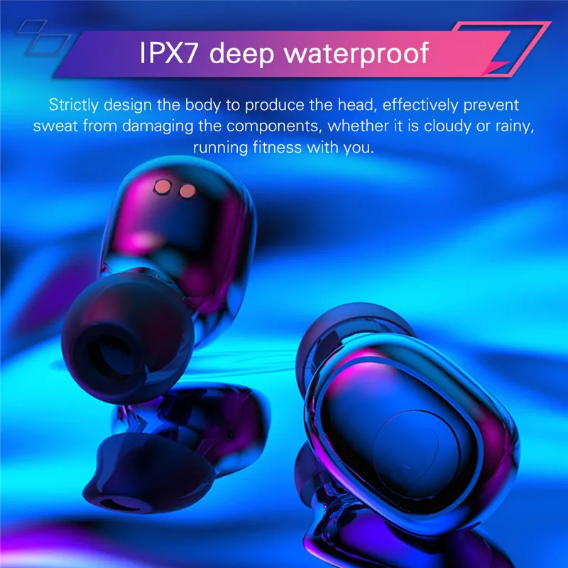 G6S TWS Bluetooth 5,0 9D стерео наушники беспроводные наушники IPX7 водонепроницаемые наушники 3500 мАч светодиодный смарт-Банк питания держатель для телефона