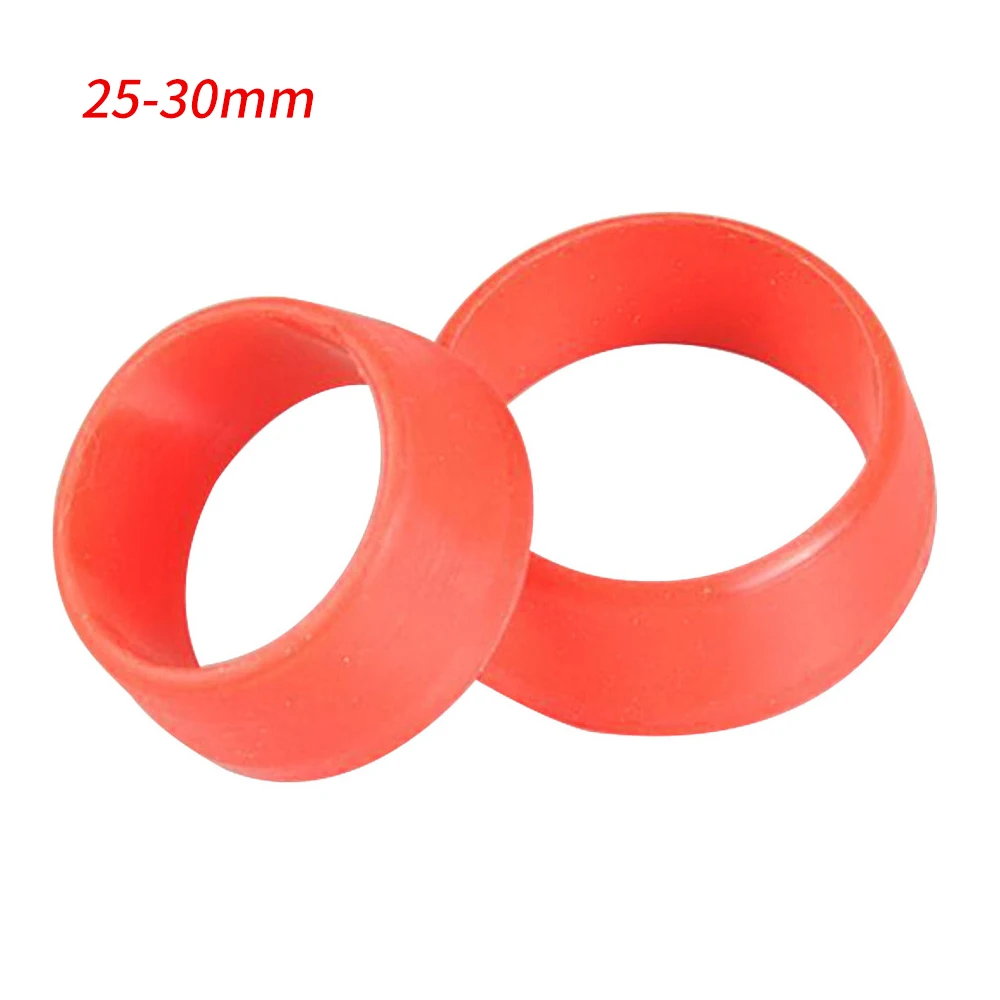 25-30mm red 1 шт. Велоспорт Горный велосипед силиконовый Велосипедное Сиденье водонепроницаемый чехол резиновое кольцо пылезащитный чехол для велосипеда аксессуары - Цвет: 25-30mm red