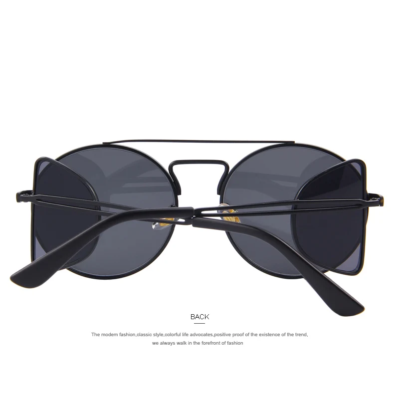 Merry уникальная Стиль Дизайн круглый стимпанк Защита от солнца Очки Для мужчин из