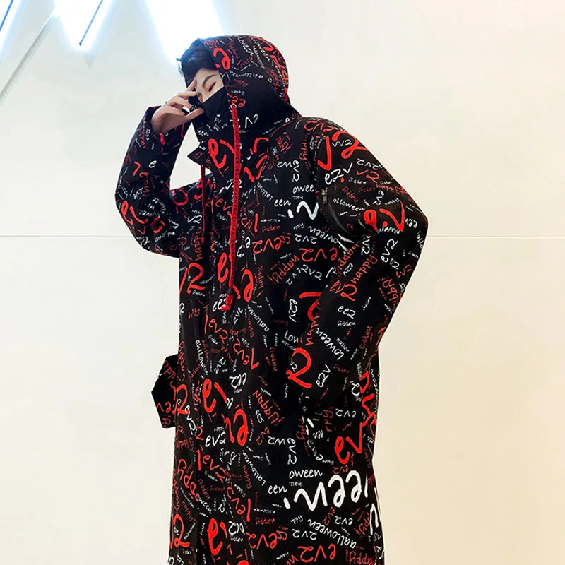 Мужские длинные хлопковые куртки и пальто в стиле хип хоп 2019|Мужские куртки| |