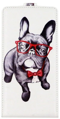 dog Модный кожаный флип-чехол с рисунком для ASUS ZenFone Go ZB452KG ZB450KL ZB452 452 кг 452 тисненый флип-чехол для телефона TPU чехол - Цвет: dog