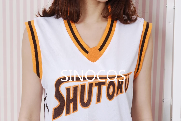 Мужская спортивная униформа Kuroko no Basuke SHUTOKU No.6 Midorima Shintaro | Тематическая одежда и