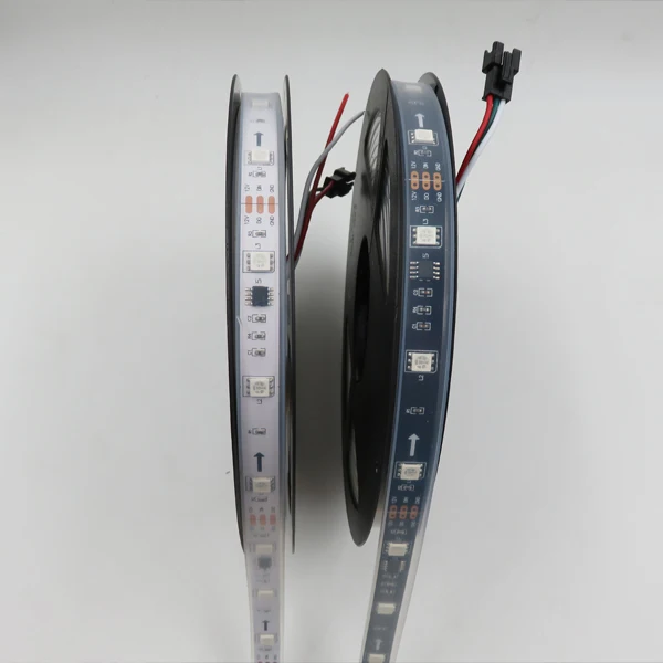 ETOP 5 м/рулон DC12V WS2811 300 светодиодов (20 пикс./м) светодиодная цифровая полоса с JST/13