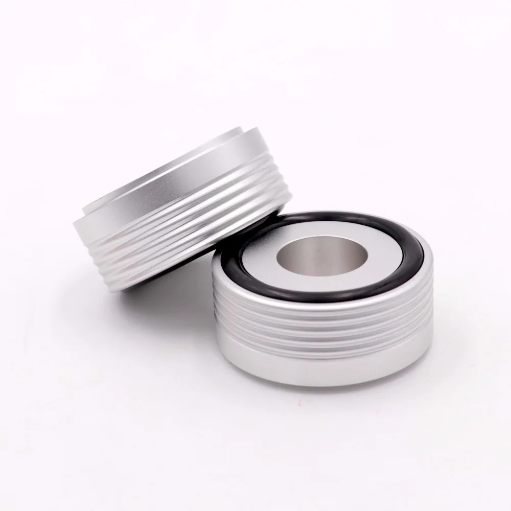 GD-PARTS 49x22 мм обработанный полностью алюминиевый усилитель изоляция ног динамик машина ударопрочный стенд коврик для проигрывателя CD радио