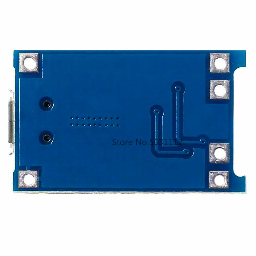 5 шт. зарядная плата Micro USB В 1A 18650 TP4056 с двойной функцией защиты для Arduino|Детали
