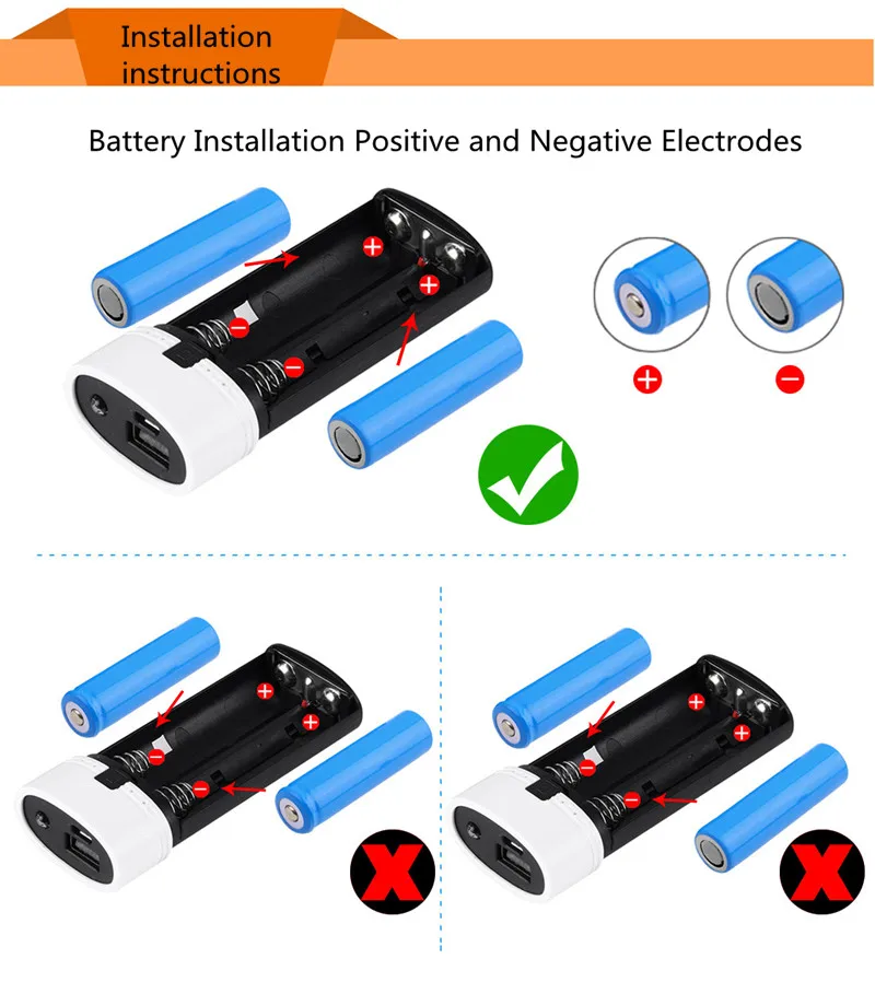 Универсальный два 18650 батарея коробка портативный DIY USB Мобильный запасные аккумуляторы для телефонов зарядное устройство Подарочная коробка батарея Чех
