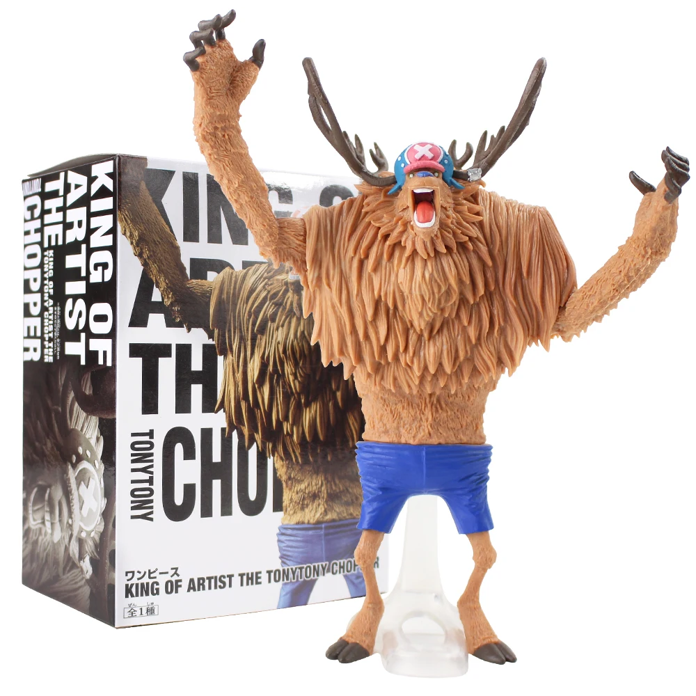 

22cm Giant Chopper Figure Toy King of Artist Tony Tony Chopper Anime Model Doll Gift for Kids