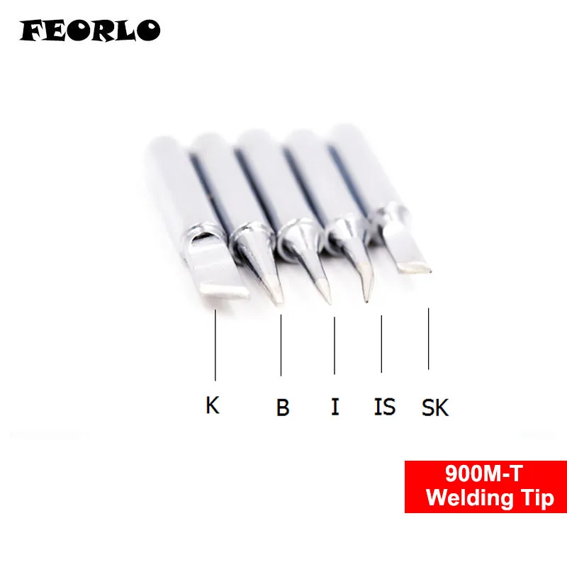 Наконечник паяльника FEORLO 900M-T- I B K IS SK для паяльной станции Hakko 936 esd 907 с ручкой, бесплатная доставка