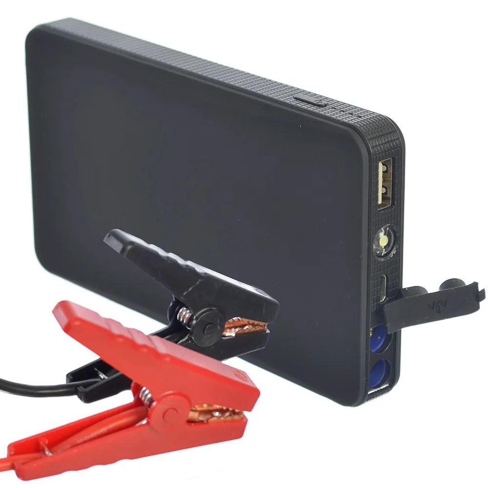 1 Набор аварийный пуск автомобиля Мощность 6000mAH 12V многофункциональный