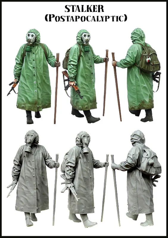 1/35 масштаб смолы фигурка советский анти-химический солдат | Игрушки и хобби