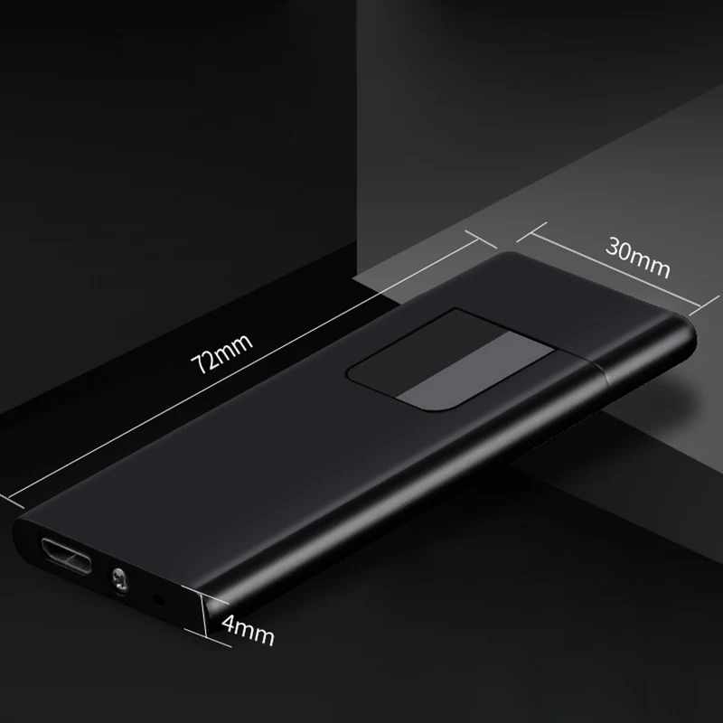Новая ультратонкая электрическая зажигалка Proble USB зарядка сенсорный экран