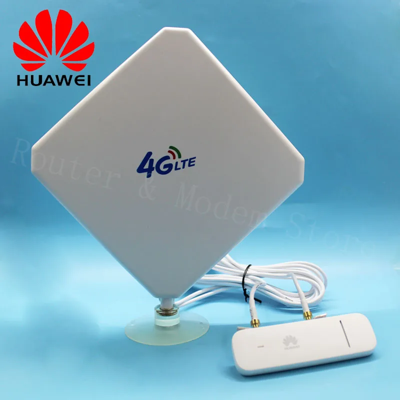 Разблокированный новый телефон Huawei E3372 E3372h 607 с антенной 4G LTE 150 Мбит/с USB модем