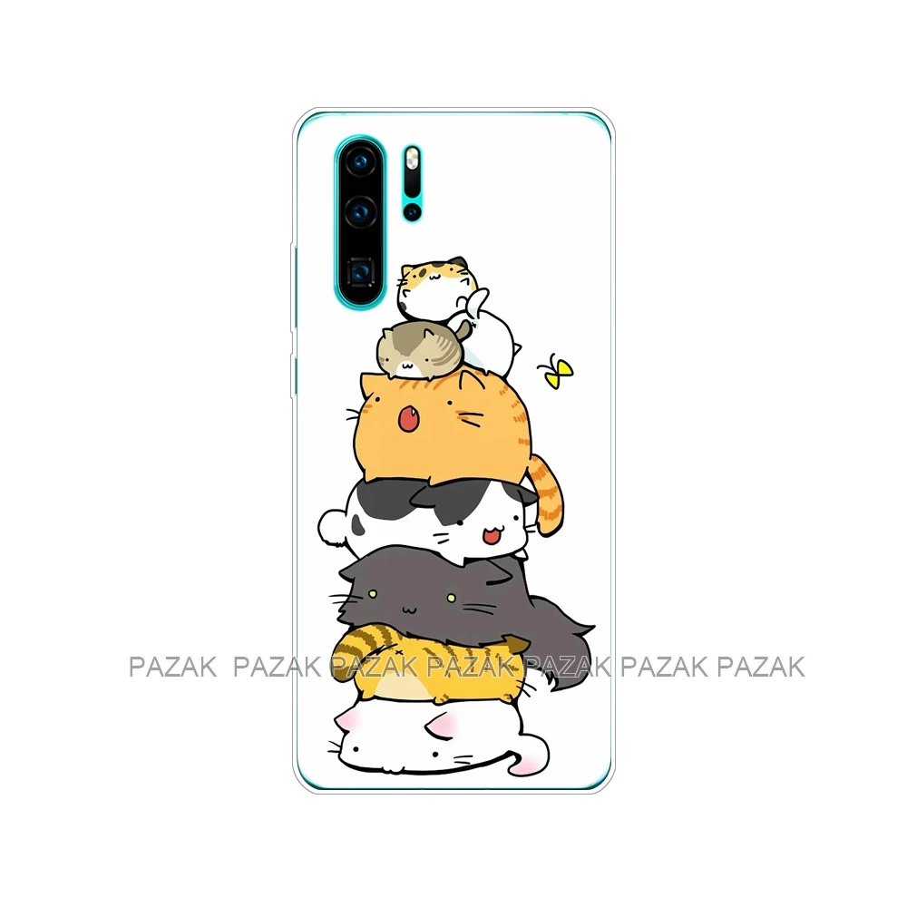 61363 Чехол-Бампер для Huawei P30 Pro, мягкий силиконовый чехол для телефона из ТПУ, задняя крышка для Huawei P30 Pro VOG-L29 ELE-L29 P 30 Lite, чехол с принтом - Цвет: 61363