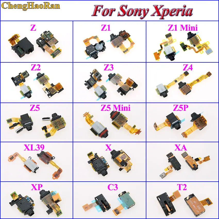ChengHaoRan для Sony Xperia Z Z1 mini Z2 Z3 Z4 Z5 XL39 C3 T2 премиум аудио наушники гарнитура разъем