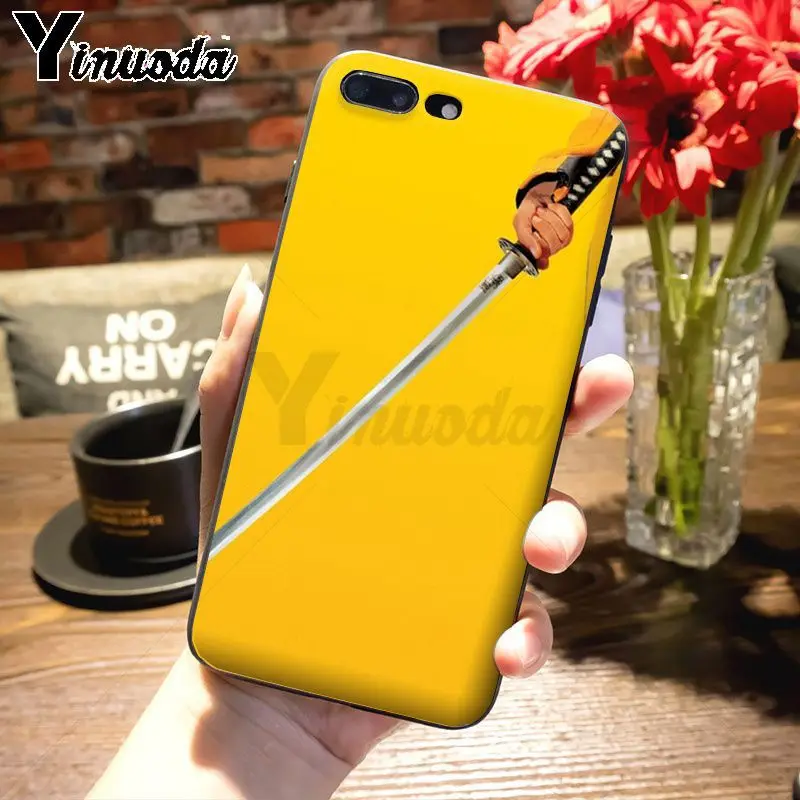Yinuoda kill bill Darth list пять классических геометрических печатных телефонов Чехол для iPhone 7plus 6S 7 8 8Plus X 5s 11pro чехол