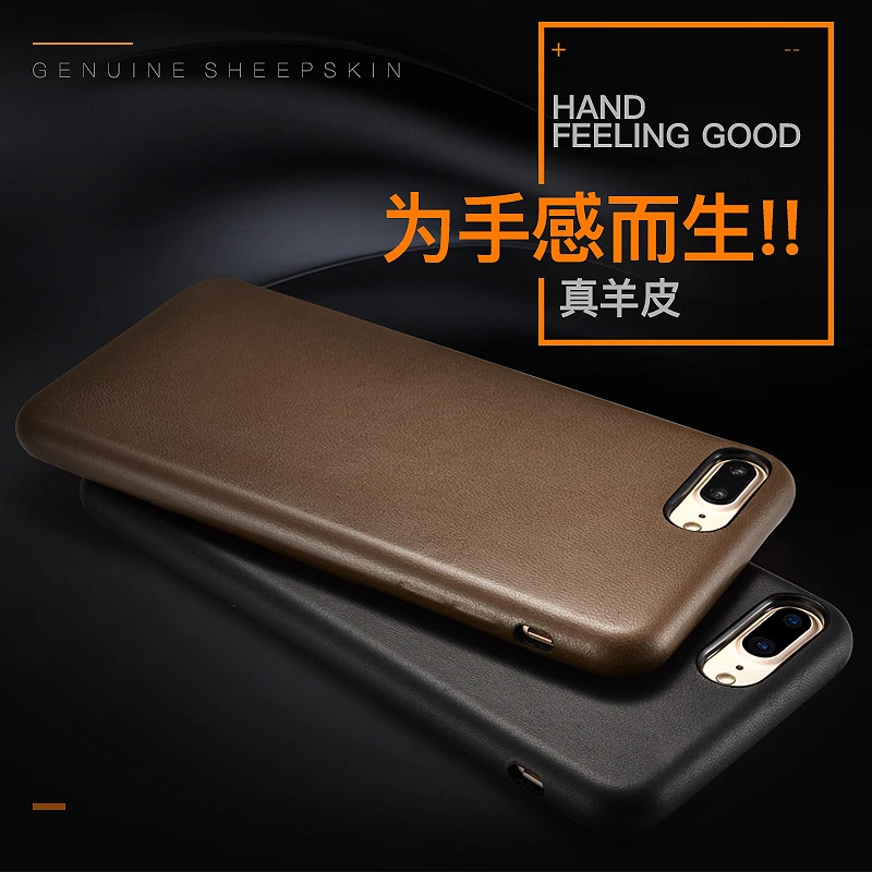 Новинка чехол для iPhone 7 Plus 5 ''icarer XOOMZ брендовая задняя крышка из натуральной