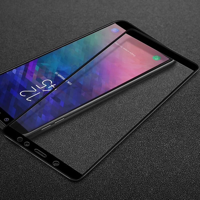 TeoYall 2.5D Arc Edge закаленное стекло для Samsung Galaxy A6 Plus 2018 Защита экрана J6 J4 J3 полное