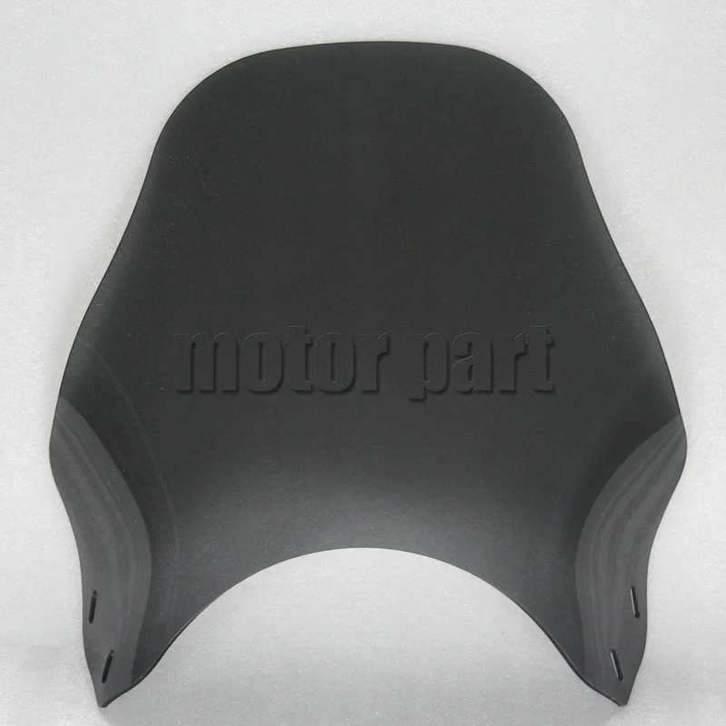 

Универсальное лобовое стекло мотоцикла, круглые фонари, ветровое стекло для уличного велосипеда, для Honda, Yamaha, Kawasaki, Suzuki, дымчатый