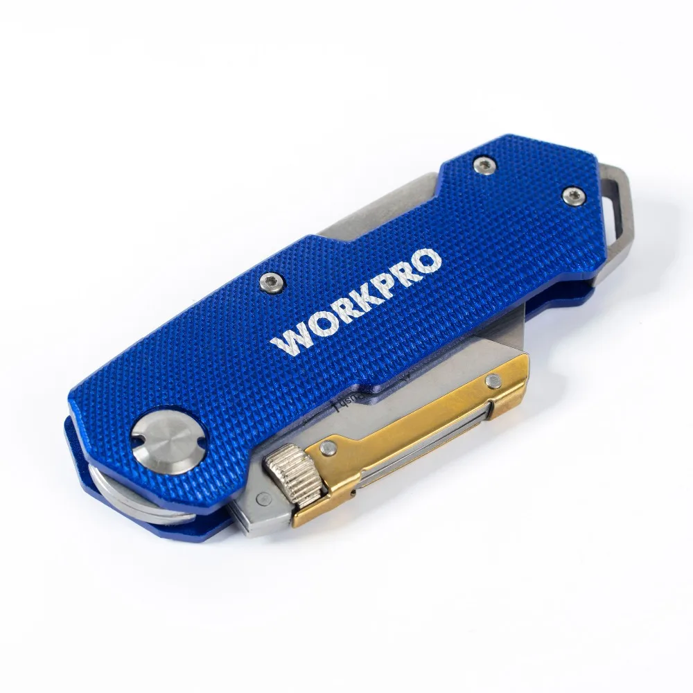 Универсальный нож WORKPRO для резки труб складные ножи с алюминиевой ручкой и