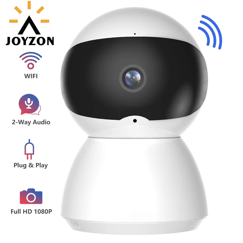 

JOYZON HD 1080P IP Camera WiFi Wireless Night Vision Auto Tracking Home Security Surveillance CCTV Network Baby Monitor Mini Cam