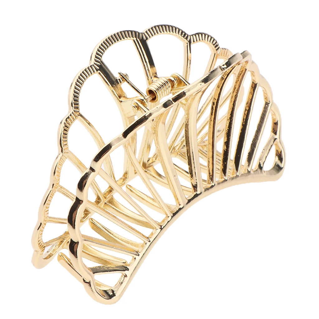 Женские и женские зажимы для волос винтажные металлические крепкие аксессуары