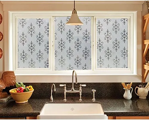 Funlife 30/45/60x200cm Static Cling Window Film Clings Privacy Frosted FilmVinyl decoration glass window film | Дом и сад