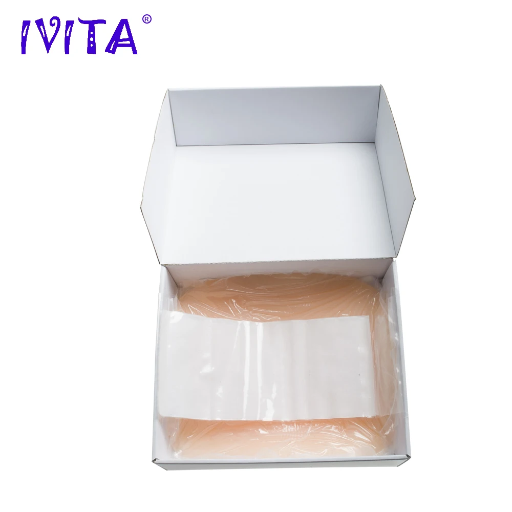 Реалистичный мягкий силиконовый живот IVITA 1000 г 2 4 месяца искусственный для