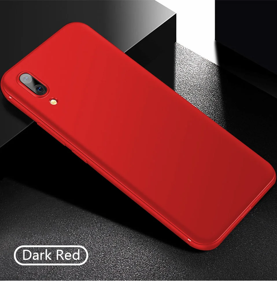 Мягкий матовый ТПУ Телефон чехол для Huawei P9 P10 плюс P20 P30 Pro новый тонкий силиконовый