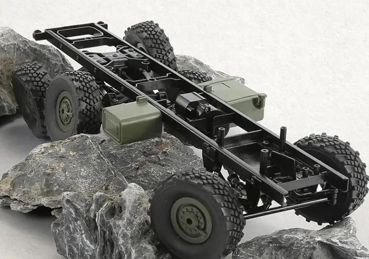 1/16 Урал шесть-водить военные карты командный автомобиль в натуральную величину для контроллера с дистанционным управлением модифицированный автомобильный B36 игрушка 6x6 Крест rc