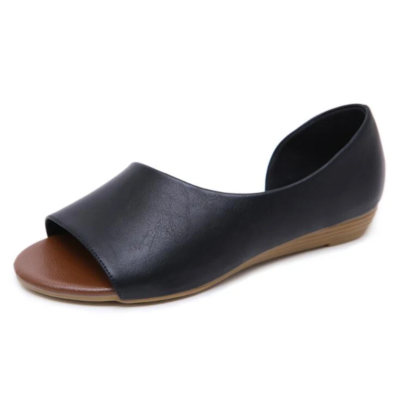 Модная женская обувь однотонная карамельного цвета из искусственной кожи