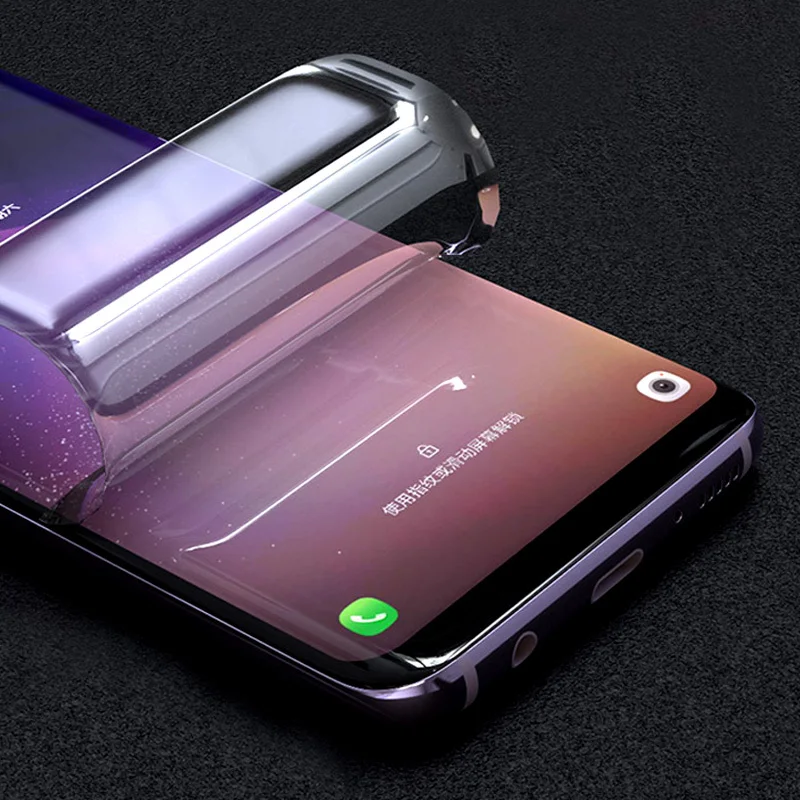 Защитная пленка из ТПУ для Samsung Galaxy S9 S8 S7 S6 Edge Plus Взрывозащищенная 3D (не стекло) |
