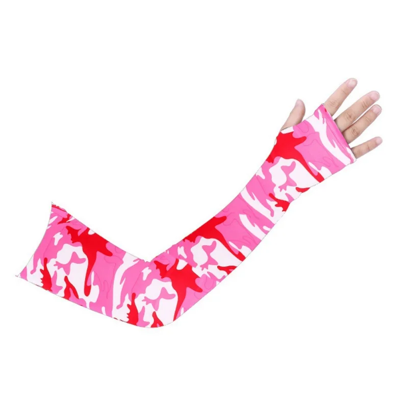 6 Colors Women Arm Sleeve Sport Running Cycling Golf Fishing Fingerless Warmers Basketball Cuff Ice | Спорт и развлечения