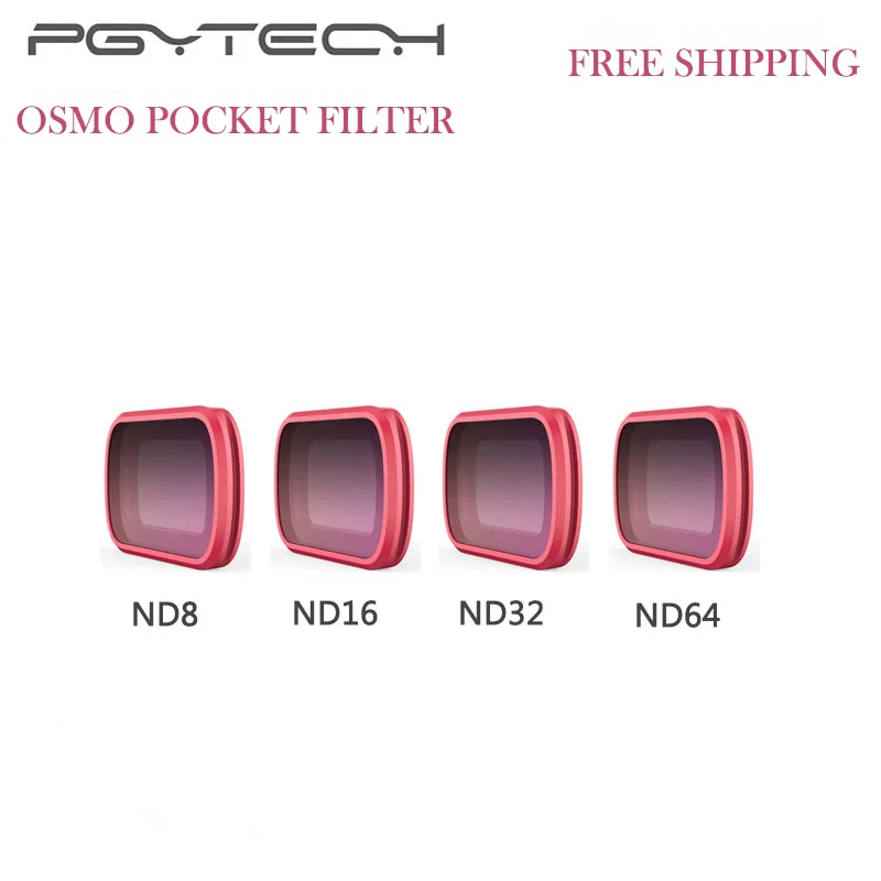 Новый набор профессиональных фильтров PGYTECH ND ND8/ND16/ND32/ND64 фильтры для объективов