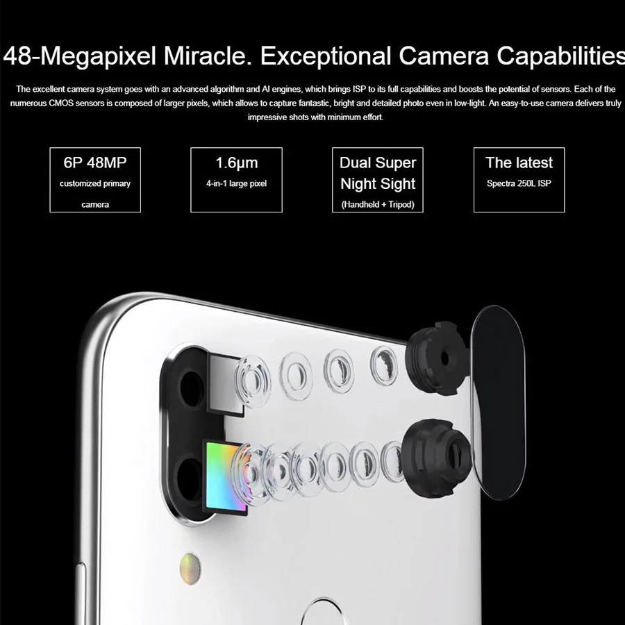 Meizu Note 9, 4G LTE мобильный телефон, 6,2 дюймов, 6 ГБ, 64 ПЗУ, Snapdragon 675, Android 9,0, полноэкранный телефон, 4000 МП, мАч, телефон